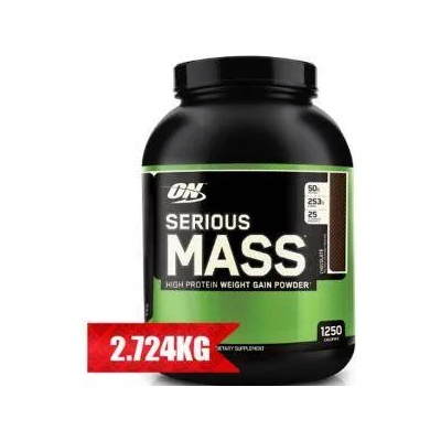 Optimum Nutrition Гейнър за маса Serious Mass, OPTIMUM NUTRITION, 2.724 кг. , Шоколад и фъстък, 1422