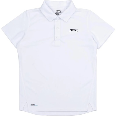 Slazenger Детска блуза с яка Slazenger Court Polo Shirt Junior Boys - White