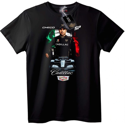 NOONEBRAND Тениска Checo Cadillac Състезания - L, White