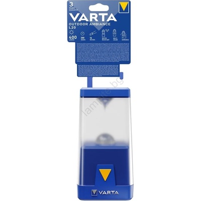 VARTA 17666101111-LED Димируема къмпинг лампа OUTDOOR AMBIANCE LED/6xAA (VA0219)