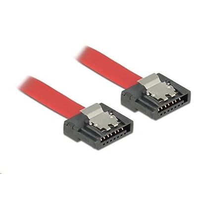 Delock Кабел SATA III FLEXI 30cm червен, Delock 83834 (83834) (83834)