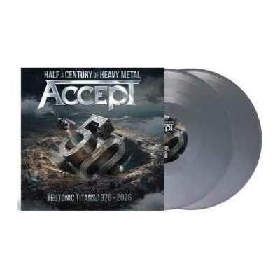 Accept - Teutonic Titans 1976-2026 Silver Vinyl 2 LP