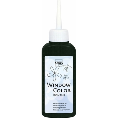 Kreul Window Color kontúrovacia farba Black 80 ml