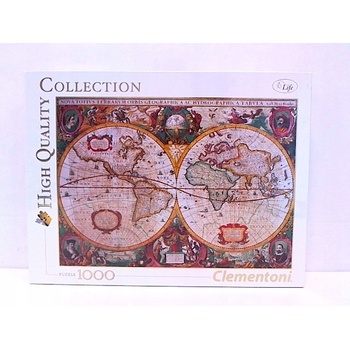 Clementoni Antická mapa světa 1000 dílků