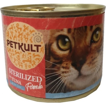 Petkult Cat Sterilized with Tuna GF 12 x 185 g