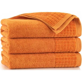 Darré Egyptská bavlna ručníky a osuška Saveli oranžová ručník 50 x 100 cm