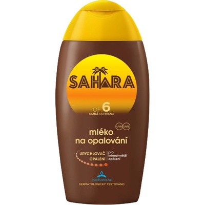Nubian mlieko na opaľovanie SPF6 200 ml
