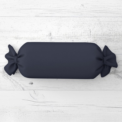 Biante Vankúš valec bonbon Rongo RG-066 Tmavo sivý 15x40