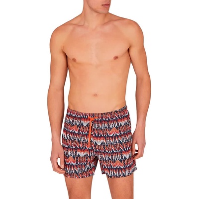 Giorgio Armani Бански гащета Emporio armani EM000583_AF12338 swimming boxer - Blue (Macrologo Blu / Orange)