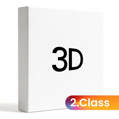 3D malířské plátno 2. jakosti - 40x50 cm