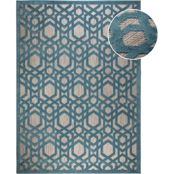Flair Rugs Син външен килим 170x120 cm Oro - Flair Rugs (503119374188)
