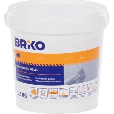 Tmel Briko MR, jemnozrnný, biely, 1,5 kg