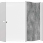 Hansgrohe XtraStoris Rock - Ниша за вграждане в стена, с вратички, 30x30x14 см, матово бяло 56091700 (56091700)