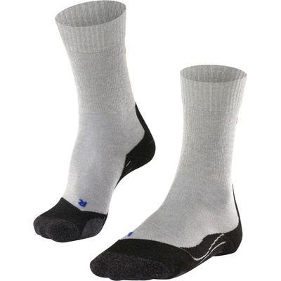 Falke Мъжки туристически чорапи Falke TK2 Cool Walking socks - Light Grey - размер 46-48 (EU) (201-1283-0514)