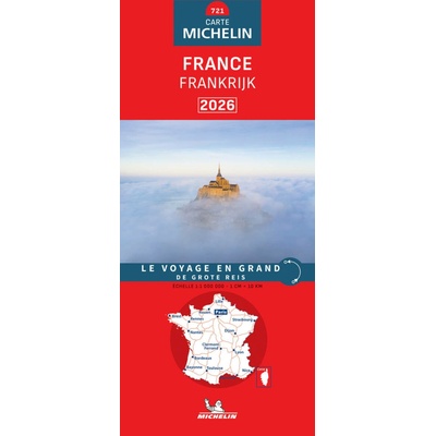 Michelin mapa France (Francie) 1:1 mil.