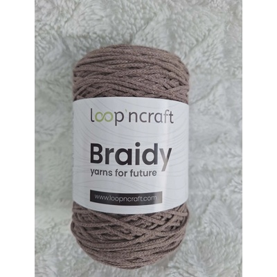 Loop'ncraft Braidy - 09 tmavě hnědá