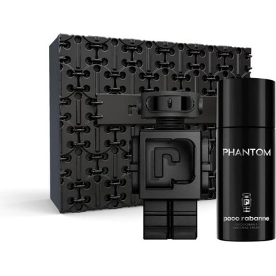 Paco Rabanne Phantom Parfum Подаръчен комплект, Parfum 100ml + Deospray 150ml, мъже