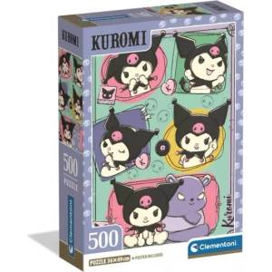 Clementoni Clementoni: Kuromi компактен пъзел, 500 части (35622)