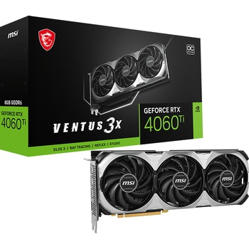 MSI GeForce RTX 4060 Ti VENTUS 3X E OC 8GB GDDR6X 128bit (V515-065R)