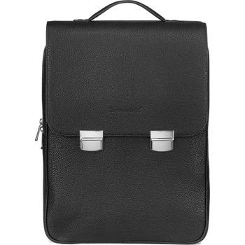 Bombata Чанта за лаптоп Bombata Berlin Classic Black, до 16" (40.64 cm), изкуствена кожа, водоустойчива, черна (E00885-4)