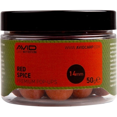 Avid Carp Red Spice Pop-Ups 14mm 50g