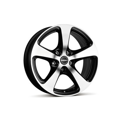 BORBET CC 8x17 5x114.3 ET45 black polished matt