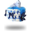 Plenkovky Plenkový dort pro chlapce jednopatrový tmavě modrá
