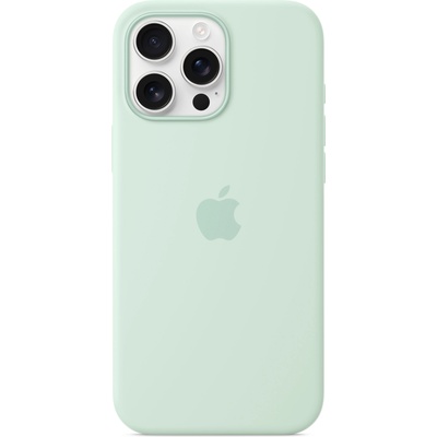 Apple iPhone 16 Pro Max Silicone Case with MagSafe - Aquamarine (MDGY4ZM/A)