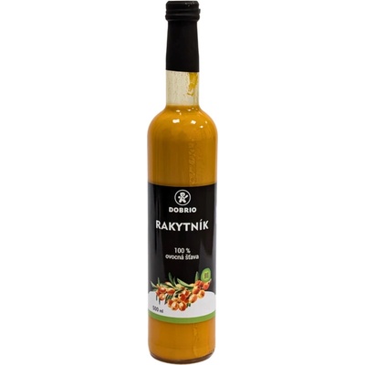 Dobrio Rakytník 100% ovocná šťava 500 ml