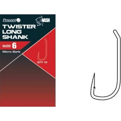 Kevin Nash Pinpoint Twister Long Shank Barbless veľ.5 10ks