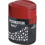 STAEDTLER Острилка Staedtler 512 с контейнер, двойна, ЧЕРВЕН (33832-А-ЧЕРВЕН)