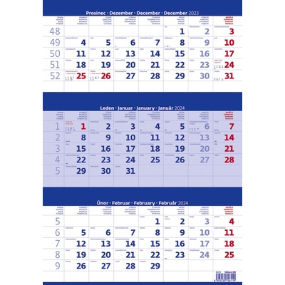 Tříměsíční modrý 2027