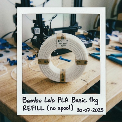 Bambu Lab PLA Basic černá 1,75 mm 1 kg – Zbozi.Blesk.cz