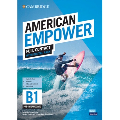 American Empower Pre-intermediate/B1 Full Contact with Digital Pack