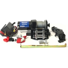 HUSARWINCH Navijak Husar Winch BST 2000, 12V, oceľové lano