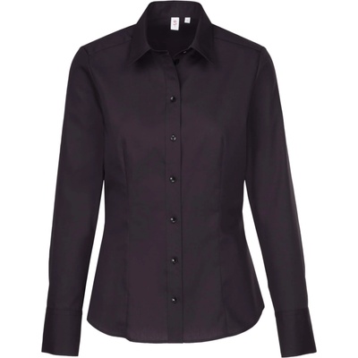 Seidensticker Блуза черно, размер 50