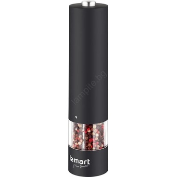 Image 1 of Lamart - Електрическа мелничка за подправки 4xAA черна (FT0563)