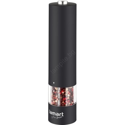 Lamart - Електрическа мелничка за подправки 4xAA черна (FT0563)