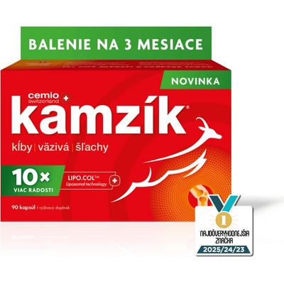 Cemio Kamzík NOVINKA 90 kapsúl