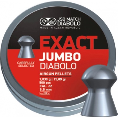 Diabolky JSB Exact Jumbo 5,5 mm 500 ks