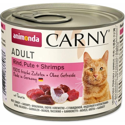 Animonda Carny Adult hovädzie morčacie & krevety 200 g