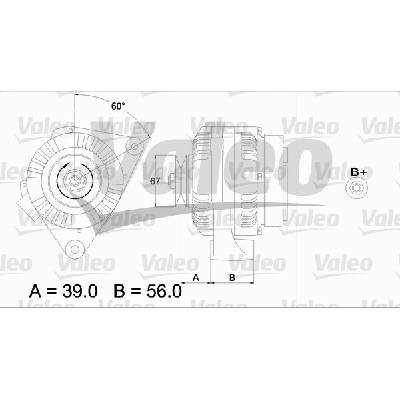 generátor VALEO 437191