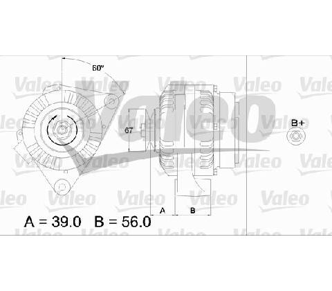 generátor VALEO 437191