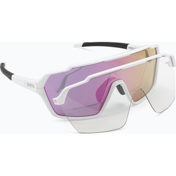 Smith Optics Слънчеви очила Smith Shift MAG white/chromapop violet mirror