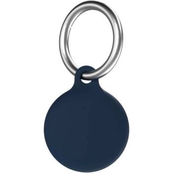 Image 1 of Next One Silicone Key Clip for AirTag - marine blue ATG-SIL-BLU
