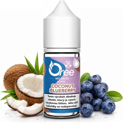 Oree Salt Coconut Blueberry 10 ml 10 mg