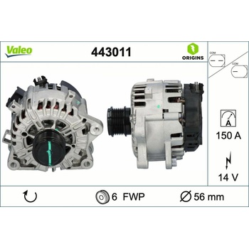 generátor VALEO 443011