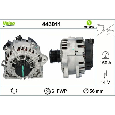 generátor VALEO 443011