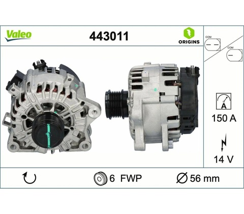 Generátor VALEO 443011