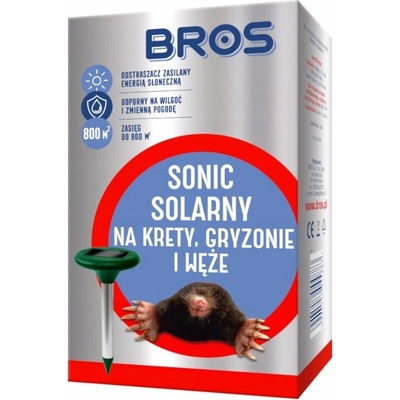 Bros Plašič krtků solární Sonic